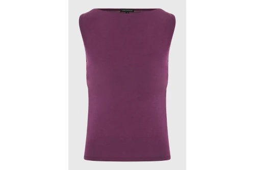 Funky Buddha Modal Μπλούζα Αμάνικη Γυναικεία (FBL013-106-17-GRAPE-JUICE)