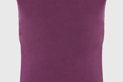 Funky Buddha Modal Μπλούζα Αμάνικη Γυναικεία (FBL013-106-17-GRAPE-JUICE)