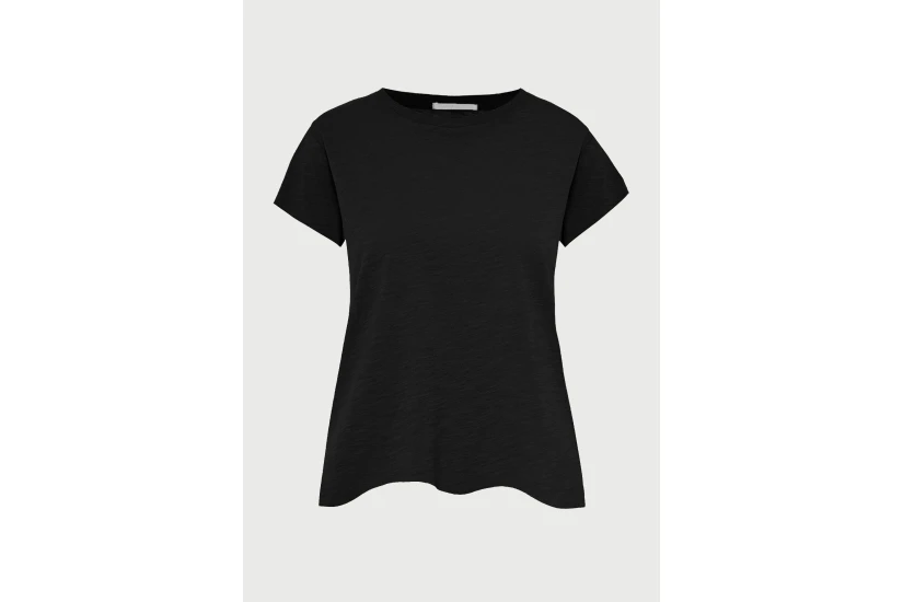 Funky Buddha The Basics Collection Γυναικείο Κοντομάνικο T-Shirt Μαύρο