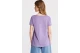 Funky Buddha The Basics Collection Γυναικείο Κοντομάνικο T-Shirt Λεβάντα