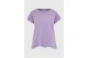 Funky Buddha The Basics Collection Γυναικείο Κοντομάνικο T-Shirt Λεβάντα