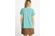 Funky Buddha The Basics Collection Γυναικείο Κοντομάνικο T-Shirt Βεραμάν