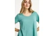 Funky Buddha The Basics Collection Γυναικείο Κοντομάνικο T-Shirt Βεραμάν