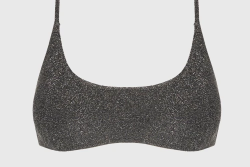 Funky Buddha Μαγιό Bikini Top Γυναικείο (FBL013-107-16T-SILVER)