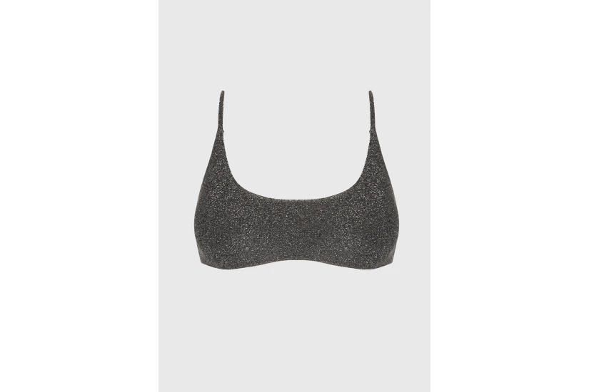 Funky Buddha Γυναικείο Μαγιό Bikini Top Ασημί