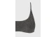 Funky Buddha Γυναικείο Μαγιό Bikini Top Ασημί
