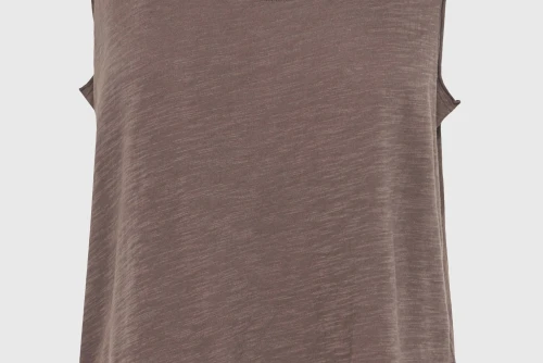 Funky Buddha Cotton Μπλούζα Αμάνικη Γυναικεία (FBL013-108-04-MOON-MIST)