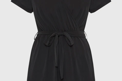 Funky Buddha Ολόσωμο Σορτς Γυναικείο (FBL013-108-12-BLACK)