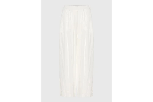 Funky Buddha Lyocell Παντελόνα Γυναικεία (FBL013-110-02-OFF-WHITE)