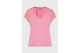 Funky Buddha The Basics Collection V-Neck T-Shirt Γυναικείο (FBL013-111-04-CASHMERE-ROSE)