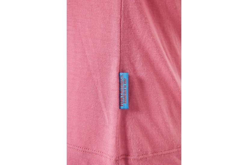 Funky Buddha The Basics Collection V-Neck T-Shirt Γυναικείο (FBL013-111-04-CASHMERE-ROSE)