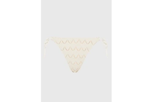 Funky Buddha Μαγιό Σλιπ Γυναικείο (FBL013-111-16B-OFF-WHITE)