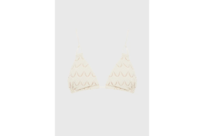 Funky Buddha Γυναικείο Μαγιό Bikini Top Εκρού