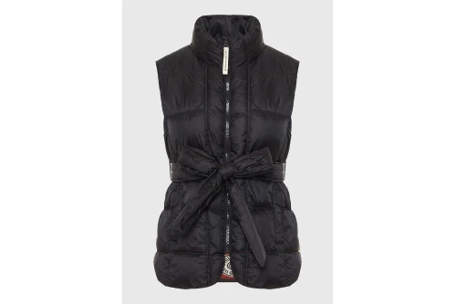 Funky Buddha Μπουφάν Αμάνικο Γυναικείο (FBL013-112-01-BLACK)