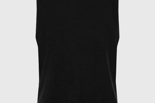 Funky Buddha The Basics Collection Viscose Μπλούζα Αμάνικη Γυναικεία (FBL013-112-04-BLACK)