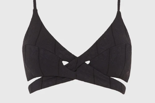 Funky Buddha Μαγιό Bikini Top Γυναικείο (FBL013-113-16T-BLACK)