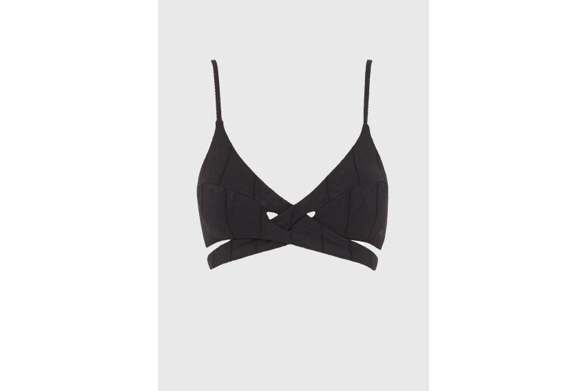 Funky Buddha Γυναικείο Μαγιό Bikini Top Μαύρο