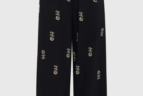 Funky Buddha Relaxed Παντελόνα Γυναικεία (FBL013-114-02-BLACK)