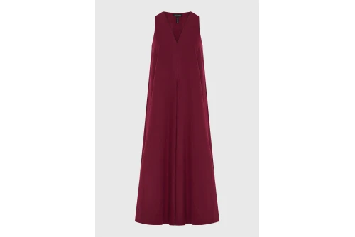Funky Buddha Relaxed Φόρεμα Maxi Γυναικείο (FBL013-118-13-BURGUNDY)