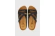 Funky Buddha Suede Γυναικεία Σανδάλια Μαύρα