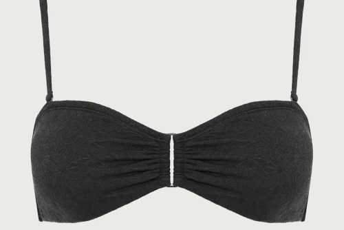 Funky Buddha Μαγιό Bikini Top Γυναικείο (FBL013-119-16T-BLACK)