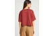 Funky Buddha Loose Fit With Graphic Print Γυναικείο Κοντομάνικο T-Shirt Κεραμιδί