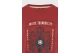 Funky Buddha Graphic Print Γυναικείο Κοντομάνικο T-Shirt Κεραμιδί