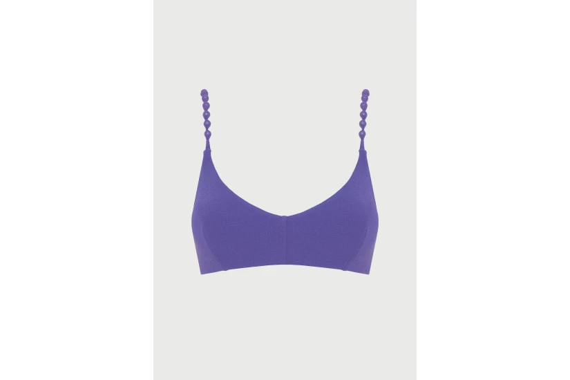 Funky Buddha Γυναικείο Μαγιό Bikini Top Βιολετί