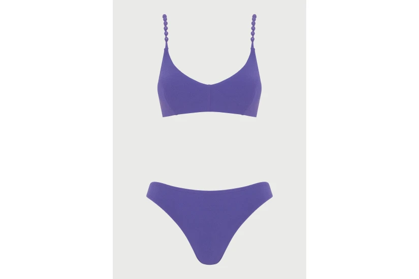 Funky Buddha Γυναικείο Μαγιό Bikini Top Βιολετί