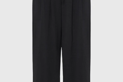 Funky Buddha Relaxed Fit Παντελόνα Γυναικεία (FBL013-122-02-BLACK)