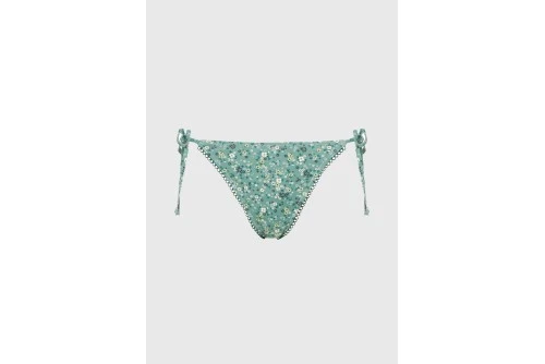 Funky Buddha Μαγιό Σλιπ Γυναικείο (FBL013-122-16B-GREEN-LAKE)