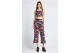 Funky Buddha Γυναικείο Αμάνικο Crop Top Πολύχρωμο