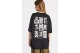 Funky Buddha Γυναικείο Κοντομάνικο T-Shirt Μαύρο