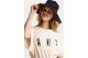 Funky Buddha Γυναικείο Κοντομάνικο T-Shirt Εκρού