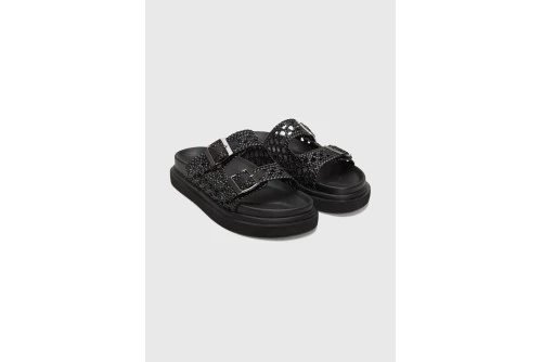 Funky Buddha Σανδάλια (FBL013-128-08-BLACK)