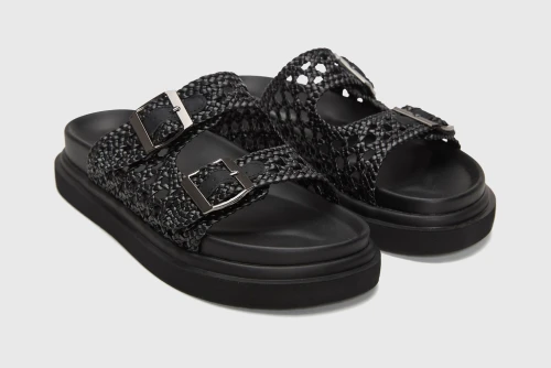 Funky Buddha Σανδάλια (FBL013-128-08-BLACK)