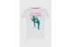 Funky Buddha Γυναικείο Κοντομάνικο T-Shirt Λευκό