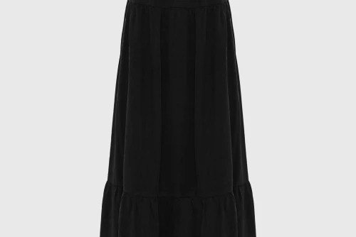 Funky Buddha Φόρεμα Maxi Γυναικείο (FBL013-142-13-BLACK)