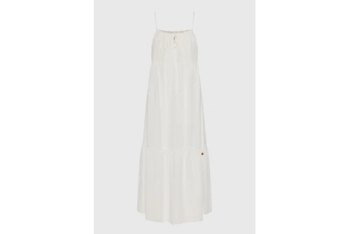 Funky Buddha Φόρεμα Maxi Γυναικείο (FBL013-142-13-OFF-WHITE)