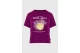 Funky Buddha Γυναικείο Κοντομάνικο T-Shirt Βιολετί