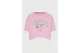 Funky Buddha Γυναικείο Κοντομάνικο T-Shirt Ροζ