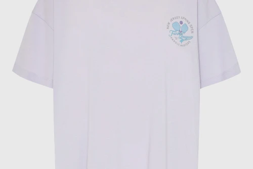 Funky Buddha Print On The Back T-Shirt Γυναικείο (FBL013-161-04-LILAC)