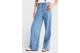 Funky Buddha Flare Fit Γυναικείο Παντελόνι Τζιν Γαλάζιο