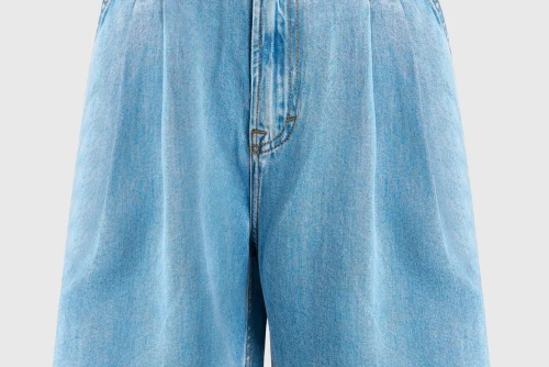 Funky Buddha Σορτς Τζιν Γυναικείο (FBL013-162-03-LT-BLUE)