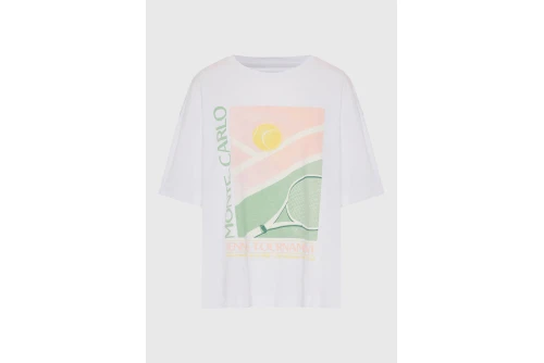 Funky Buddha Print T-Shirt Γυναικείο (FBL013-162-04-OFF-WHITE)