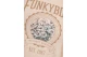 Funky Buddha Γυναικείο Κοντομάνικο T-Shirt Ζαχαρί, Πουρό, Λευκό