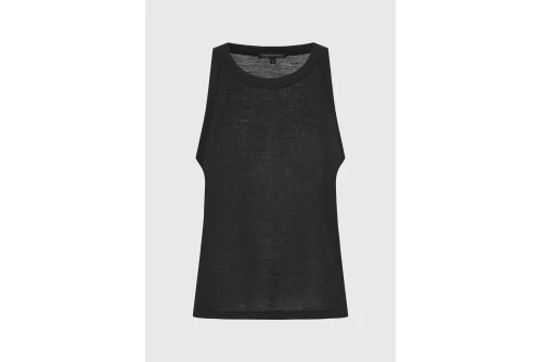 Funky Buddha Μπλούζα Αμάνικη Γυναικεία (FBL013-166-04-BLACK)