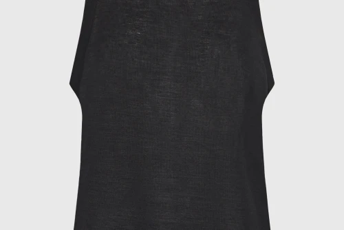 Funky Buddha Μπλούζα Αμάνικη Γυναικεία (FBL013-166-04-BLACK)