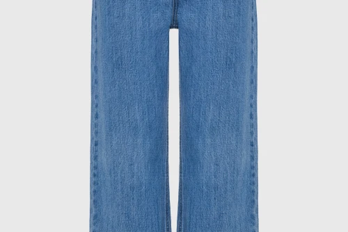 Funky Buddha Turn-Up Παντελόνι Τζιν Γυναικείο (FBL013-172-02-LT-BLUE)