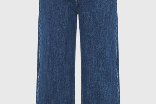 Funky Buddha Turn-Up Παντελόνι Τζιν Γυναικείο (FBL013-172-02-MD-BLUE)
